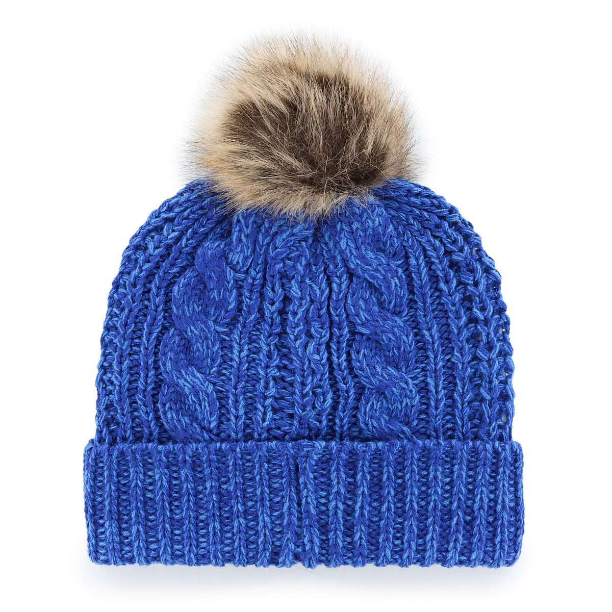 47 Royal Blue Knit Winter Pom Beanie – Pan-Mass Challenge display picture 2