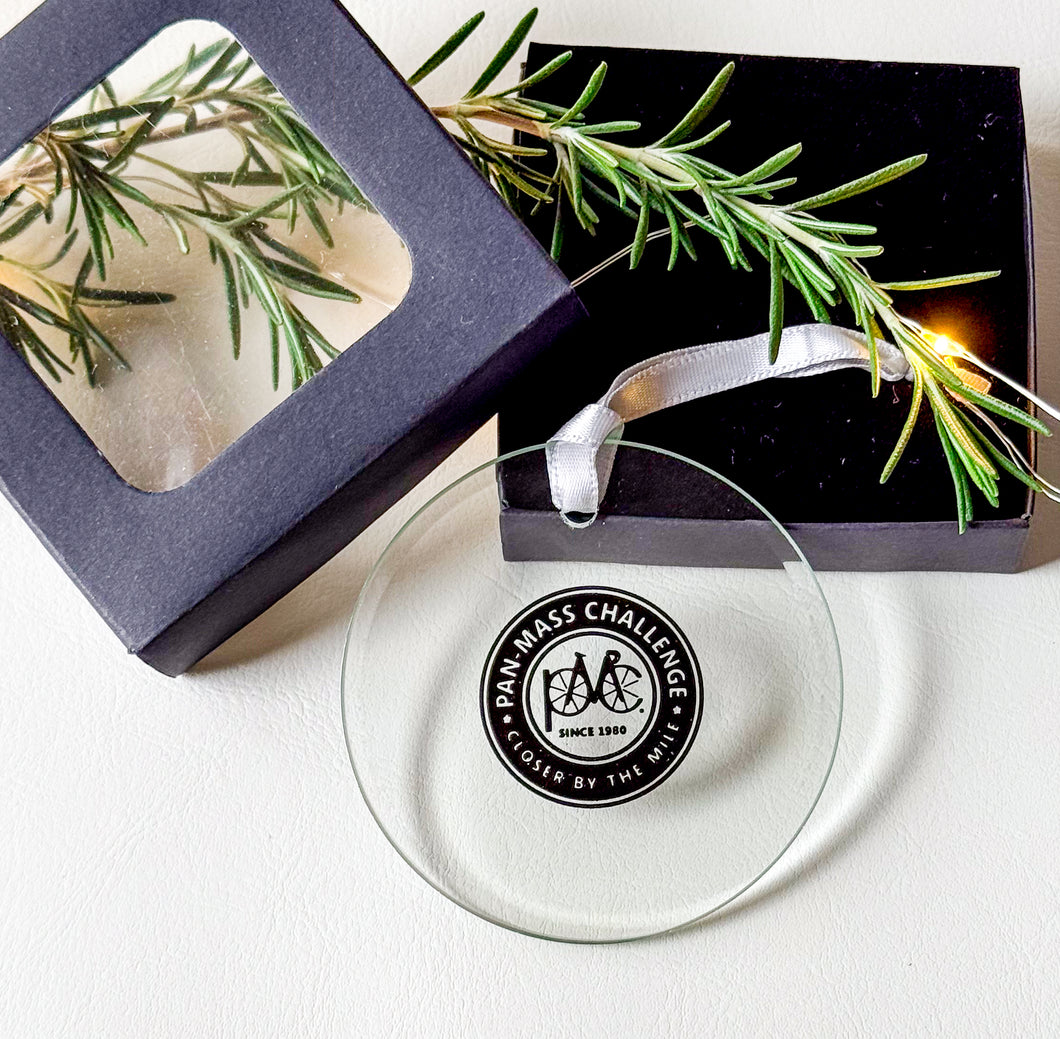 PMC Clear Badge Ornament