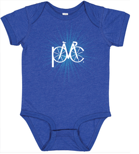 PMC Heather Royal Infant Onesie