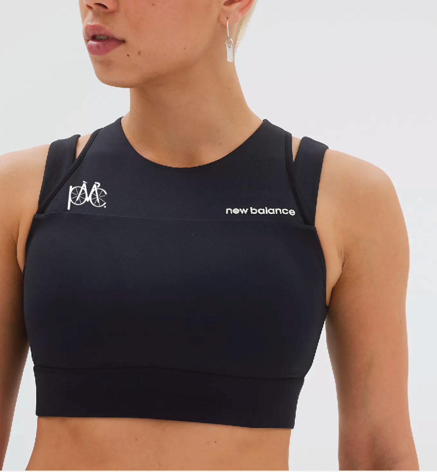 PMC New Balance Crop Bra Pan Mass Challenge
