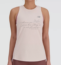 Load image into Gallery viewer, PMC New Balance Jacquard Slim Tank - Light Pink