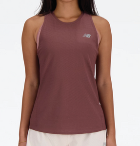 PMC New Balance Jacquard Slim Tank - Mauve