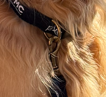 Load image into Gallery viewer, PMC Pups Dog Leash - Navy &amp; White