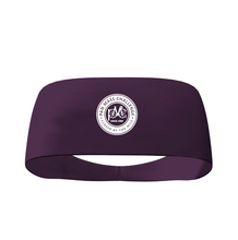Load image into Gallery viewer, PMC Badge Logo Headband – Deep Purple