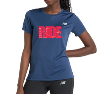 Load image into Gallery viewer, PMC New Balance Sport Essential SS tech Tee - Navy