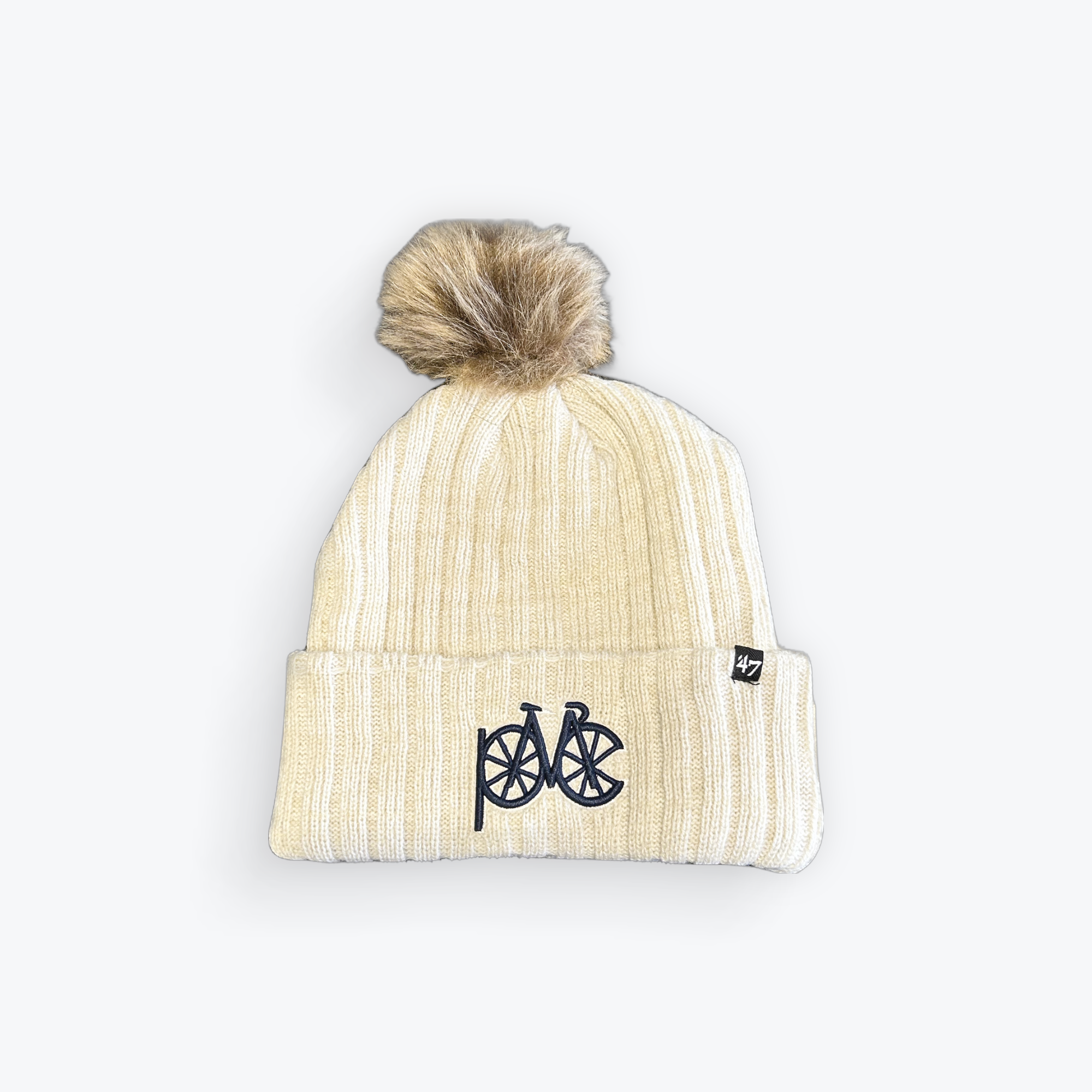 PMC '47 Brand Women's Cream Winter Pom Pom Hat – Pan-Mass Challenge