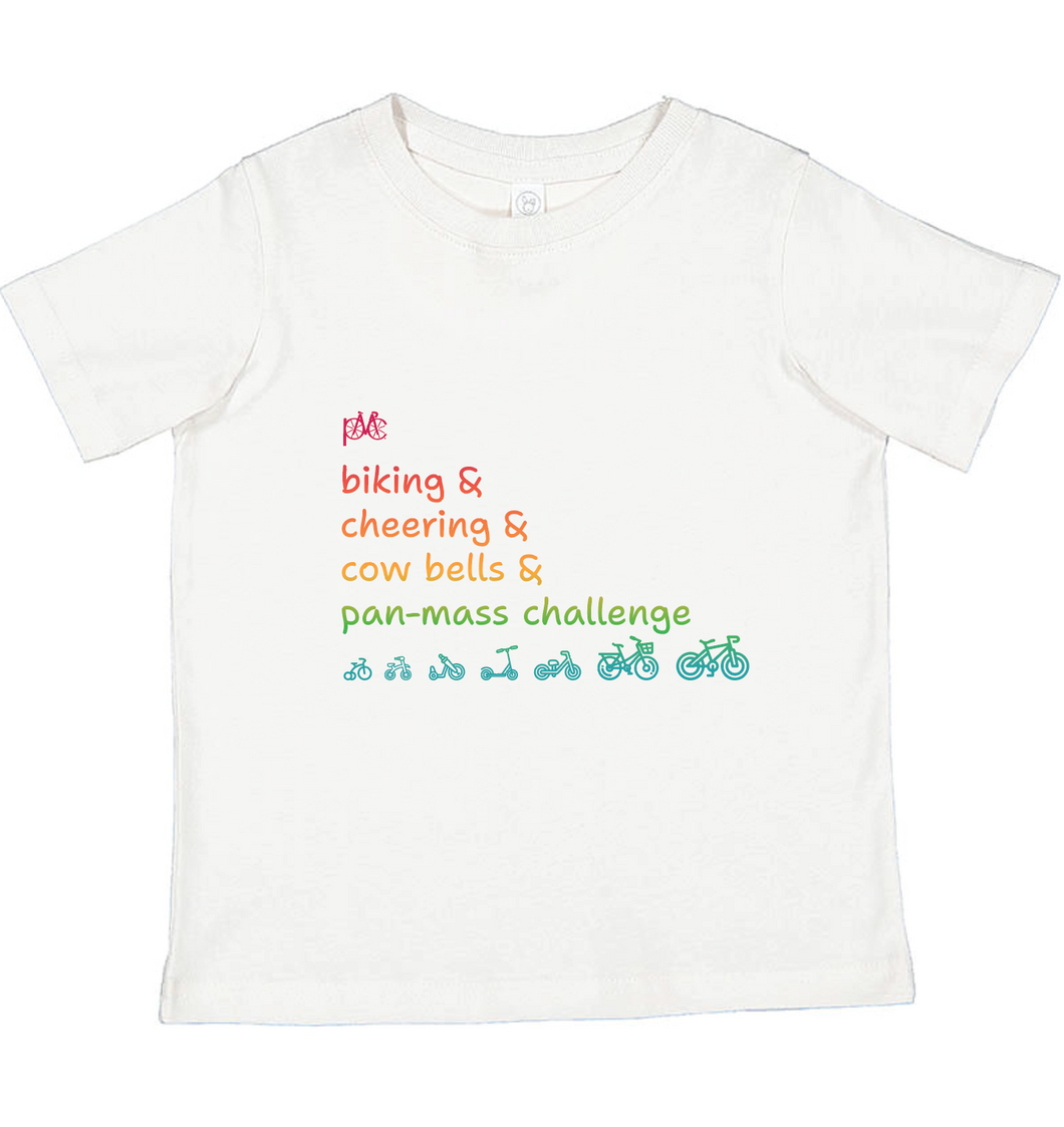 PMC Youth, Baby, and Toddler White Event Tee