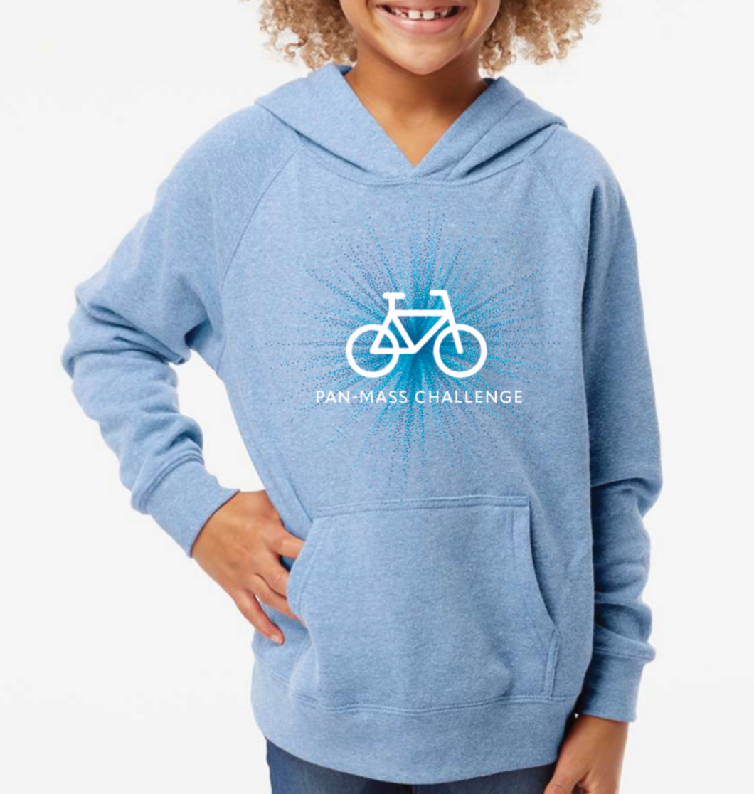 PMC Youth Pacific Blue Hooded Sweatshirt